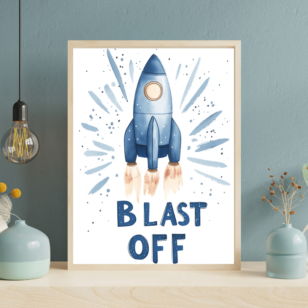 Nursery Handmade Art, Over 100 Prints