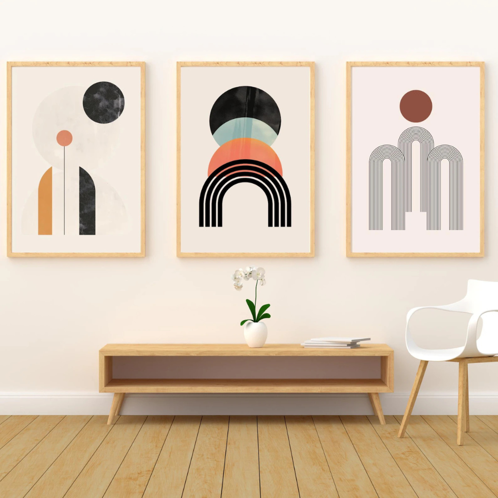 Boho Abstract Handmade Art, Over 300 Prints