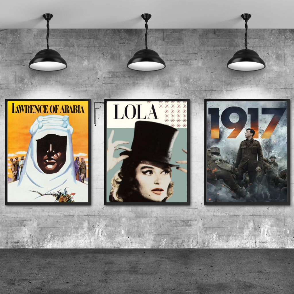 Movie Poster from 1910 to 2020, over 1500 prints