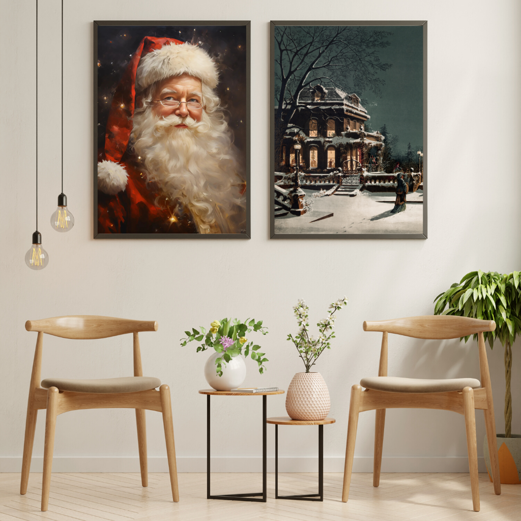 Christmas Art Handmade, over 300 prints