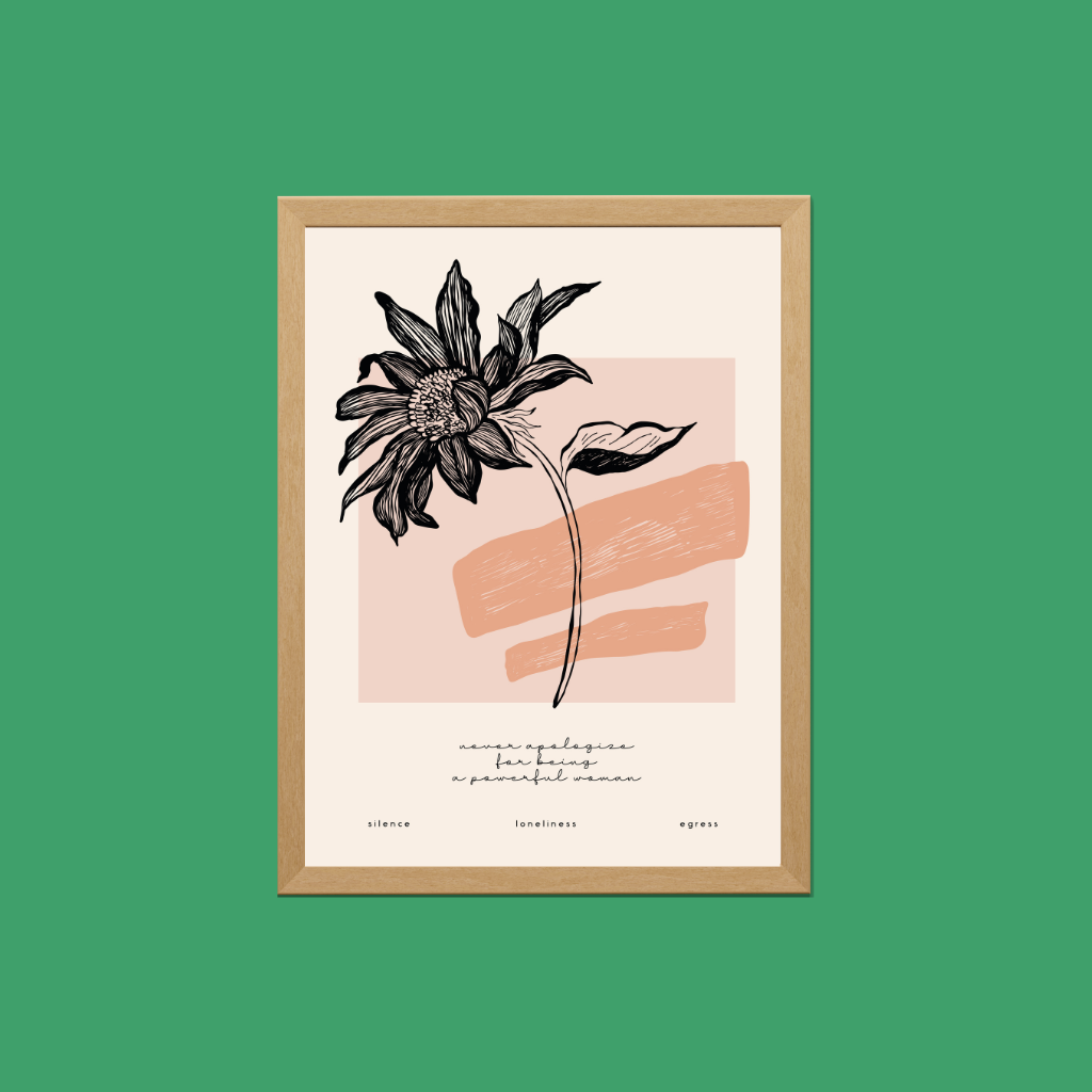 Flower Prints + Abstract Art Handmade, over 500 prints