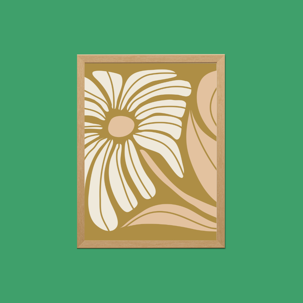Flower Prints + Abstract Art Handmade, over 500 prints