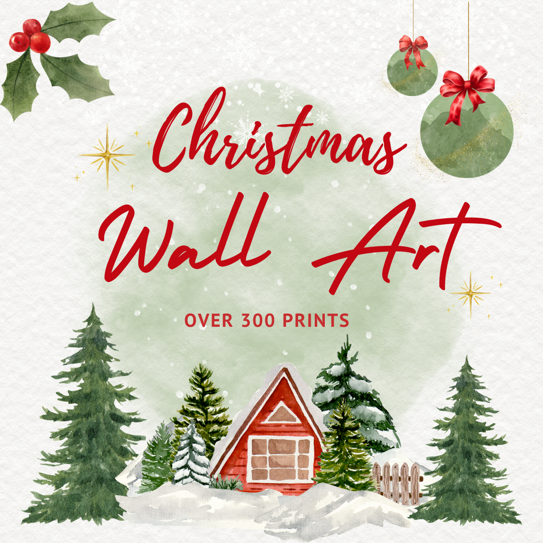 Christmas Art Handmade, over 300 prints